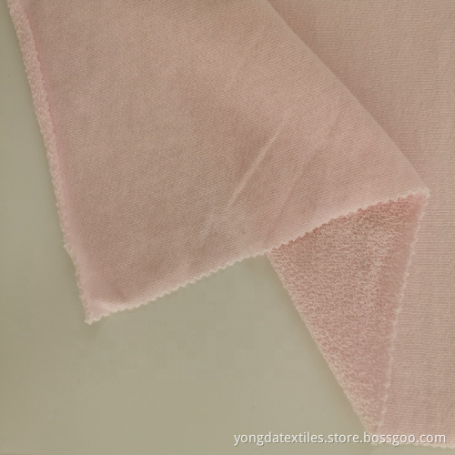 Wear Comfortably Breathable Fleece Cotton Fabric